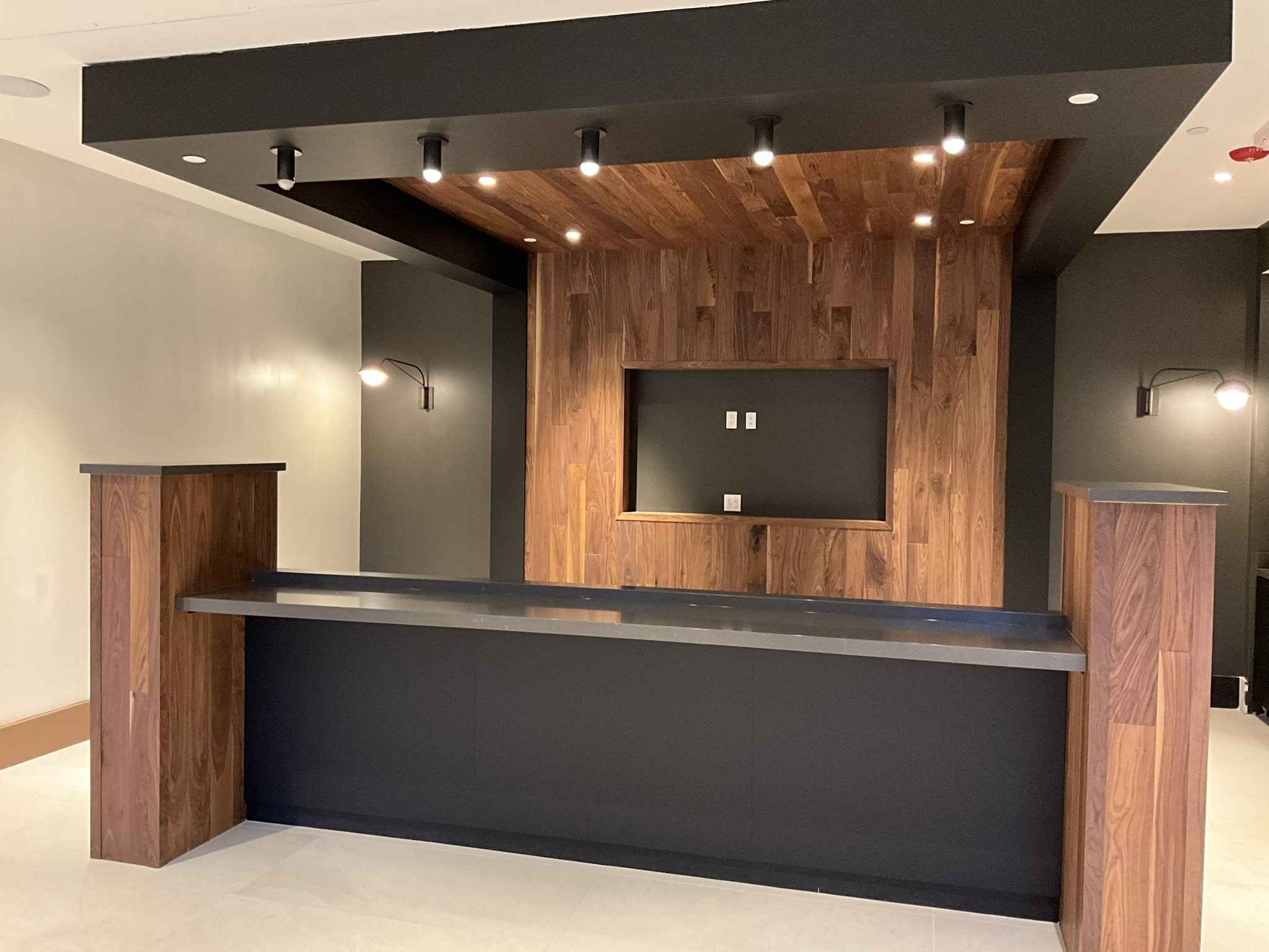 Finished interior millwork